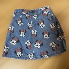 ミニー　デニムスカート　120