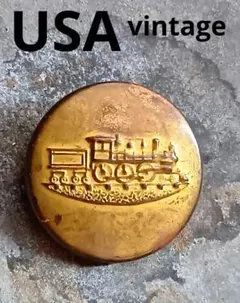 〜 30s ヴィンテージ US VINTAGE チェンジボタン 蒸気機関車 鉄道 1920〜30sチェンジボタン 機関車 鉄道 USA ヴィンテージ - メルカリ