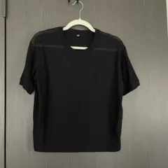 ユニクロ　シアークルーネックTシャツ　カットソー　S