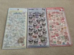 お*し様 サンリオ　クロミシナモンキティ　ボンボンドロップシール