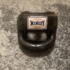 WINDY ボクシング ヘッドギア ブラックのサムネイル