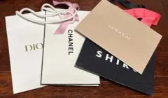 高級ブランド 紙袋セット 4点