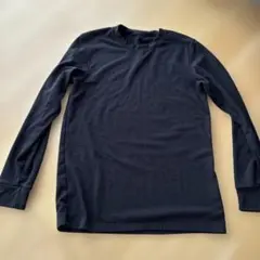 ヒートテック ブラック 長袖シャツ M