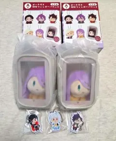 刀剣乱舞 御伴散歩 ぽちくじ A賞ポーチ 蜂須賀虎徹2個+D賞3個セット