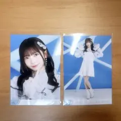 ⭐*︎様 永田詩央里 生写真 直筆 ラストダンス、ラストチャンス　チュウ　イラス 生写真 ≠ME ノイミー ラストチャンス、ラストダンス 永田詩央里
