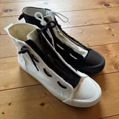 ハイカットスニーカー ジップ