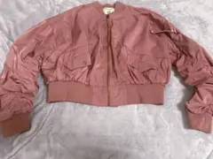 Emsexcite バルーンスリーブ ジャケット ピンク　ブルゾン