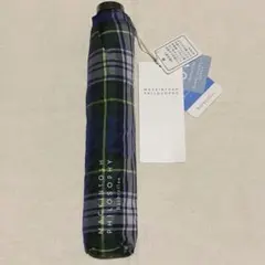 マッキントッシュフィロソフィー　バーブレラ　折りたたみ傘　雨傘　チェック柄