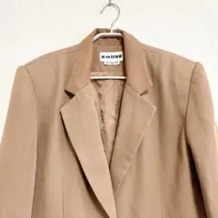 JOAN LESLIE 【12P(L〜XL小柄向)】ベージュテーラードジャケット