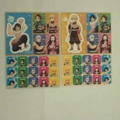 鬼滅の刃　シール２枚セット　すき家