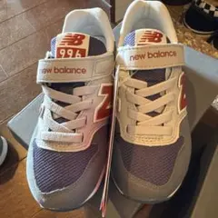 new balance 996 スニーカー グレー/ネイビー　新品17センチ