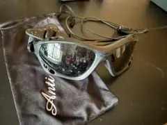 Anti POLARIZED ブラックサングラス 収納袋付き