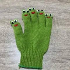 カエルの指人形 手袋シアター　かえるのうた
