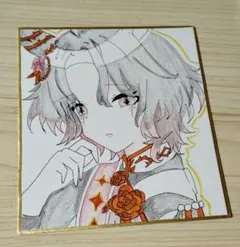 て*ん様 NIKKE ニケ シンデレラ 手描きイラスト 色紙 - メルカリ