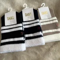 【新品】DAKS5本指ソックス3足セット