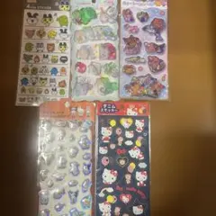 ウォーターシール　他　5点セット　サンリオ　ハムスター　たまごっち