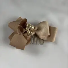 Ane Mone リボン コーム ヘアアクセサリー