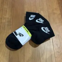 未使用　NIKE ナイキ　キッズ　レディースメンズ　ロゴ　通学　スクールソックス