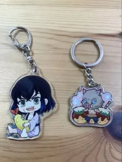 鬼滅の刃　嘴平伊之助　 アクリルキーホルダー 、ご当地キーホルダー（大阪限定）