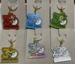 7種セット】ポケチャーム 30周年ロゴマスコット ジラーチ メタモン