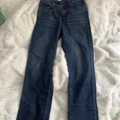 UNIQLO スキニーデニム S ダークブルー