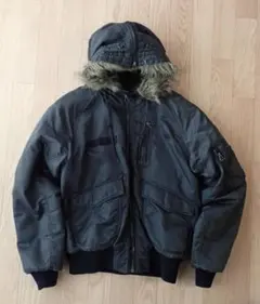 Houston N-2Bフライトジャケット（黒）