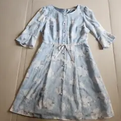 お値下げ　MISCH MASCH 　フラワープリントワンピース 38