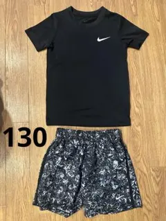 NIKE 速乾 半袖Tシャツ ショートパンツ セットアップ 130