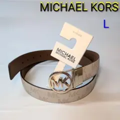 MICHAEL KORS　サークルMKバックルベルト　マイケルコース　Lのサムネイル