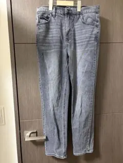 GAP MOM JEAN HIGH RISE グレー デニムパンツのサムネイル