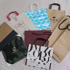 ショップ袋セット 多様なデザイン【バラエティ】