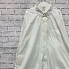 ブルックスブラザーズ長袖シャツ！ホワイトXL 0326