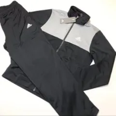 アディダス adidas M ベーシックトラックスーツ 上下セット Mサイズ