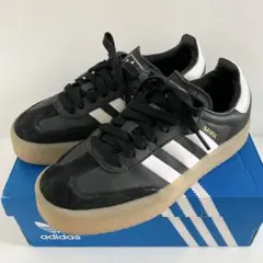 【極美品】Adidas sambae W サンベー サンバ ブラック 22.5のサムネイル