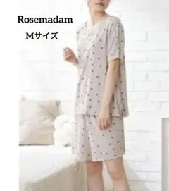 ローズマダム　マタニティ　ルームウェア M パジャマ　部屋着　半袖　産前産後