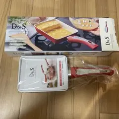 D&S アルミニウムフライパン 赤のサムネイル