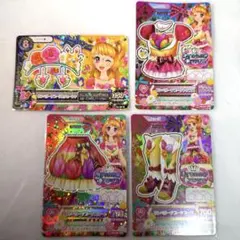 アイカツ カード プレミアム サンベリーナブーケコーデ ４枚セット