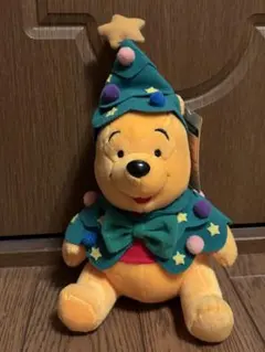 【レトロ】プーさん ディズニー ぬいぐるみ クリスマスツリー 平成当時物