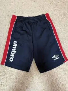 umbro ハーフパンツ サイズ140 黒/赤