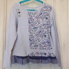 naartjie kids 花柄ストライプ 長袖カットソー 9歳用