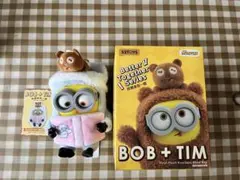 52toys Bob + Tim ぬいぐるみ　キーホルダー ミニオン