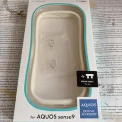 【人気再入荷】AQUOS sense10/9 背面クリアケース ミルクホワイト