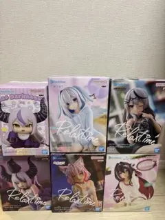 ホロライブ Relax time ひっかけフィギュア 6体セット - メルカリ