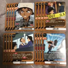 バディファイト 名探偵コナン 探偵のカード 4種16枚セット