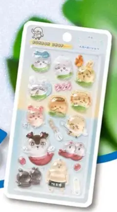 映画ちいかわ 入場者特典　第2弾　ボンボンドロップシール ぷっくりシールのサムネイル