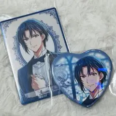 アイナナ 和泉一織 マリマリ ハート缶バッジ ウエハー MarieMariage