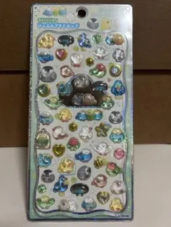 匿名発送　ジュエルプチドロップシール　ふわふわとりのなかまたち