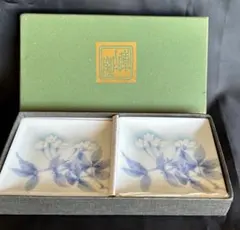 庫山窯　前畑陶器　桜の角小皿　5枚セット