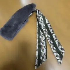 匿名　新品　ファーマフラー　スカーフ