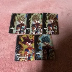ドラゴンボールスーパーダイバーズ9弾　孫悟空　GPUR5種フルコンプセット
